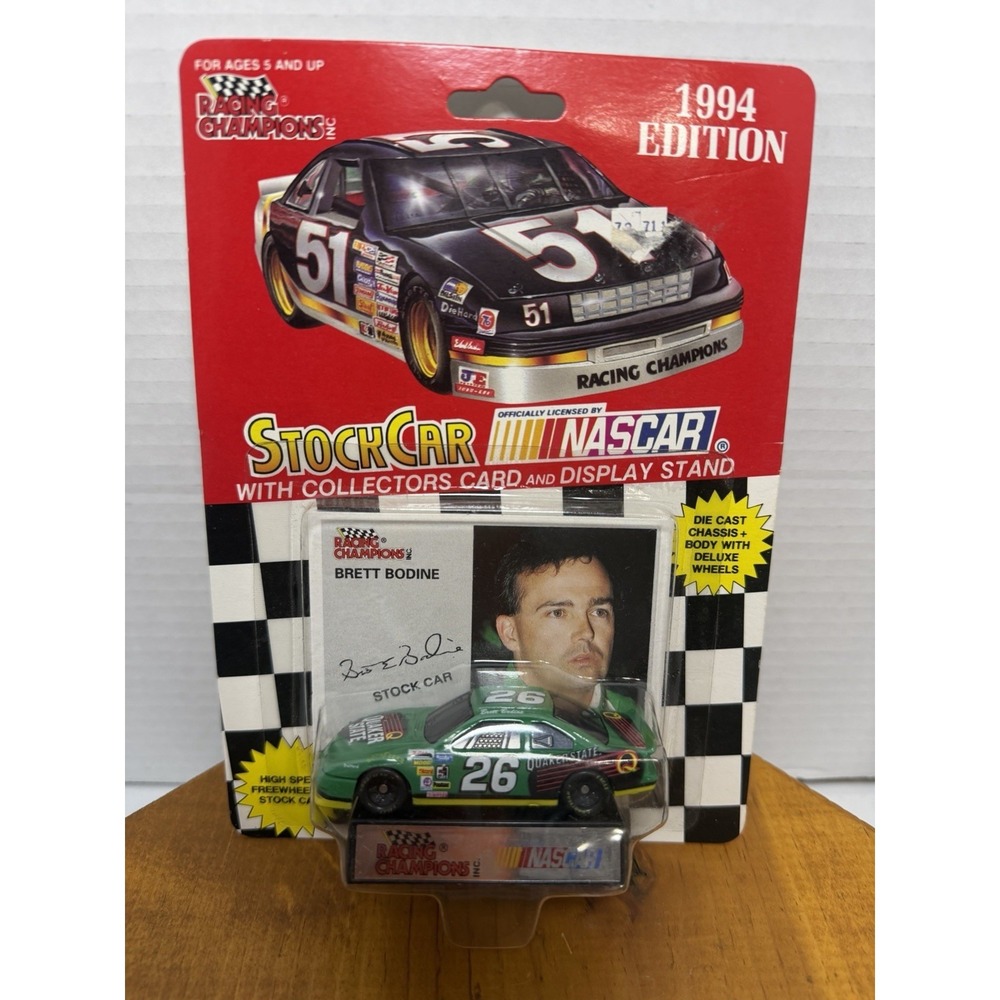 1994 Racing Champions Brett Bodine #26 Quaker State‎ NASCAR Stock Car NIP